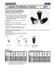 Lighted PushButton Switch A3C - Farnell