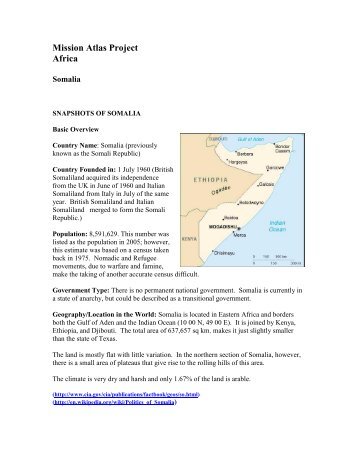 Somalia Profile.pdf - WorldMap