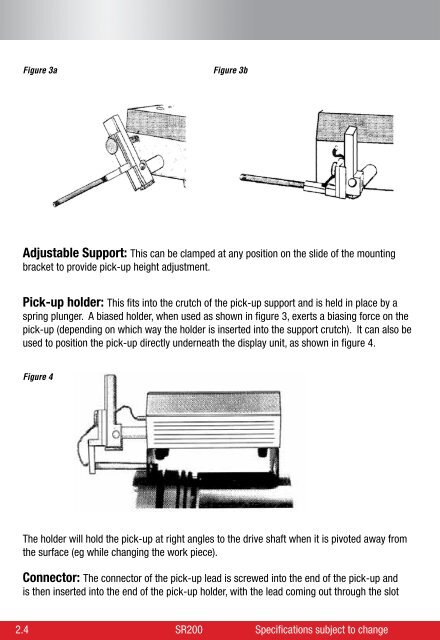 SR200 Surface Roughness Tester User Manual - Starrett