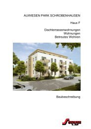 111207 Baubeschreibung F Entwurf - STAUCH Bau GmbH