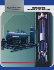 WEATHERFORD HYDRAULIC LIFT SYSTEMS - Rotating Right