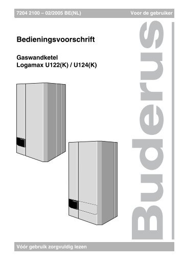 BA Logamax U122(K) / U124(K) - DE
