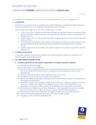 20121221 - Cadre de base - Recrutement externe ... - Jobpol