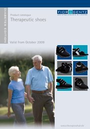 Product catalogue therapeutic shoes - Orto Finland