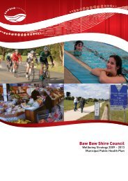 Public Health Planning - Baw Baw Shire Council