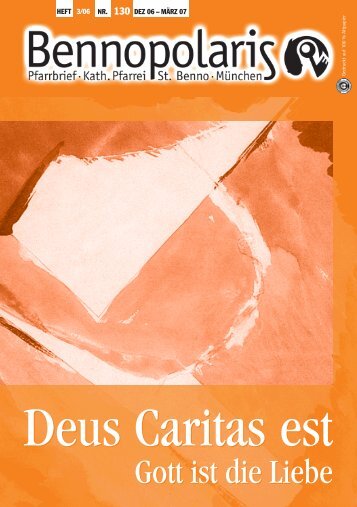 Deus Caritas est - St. Benno