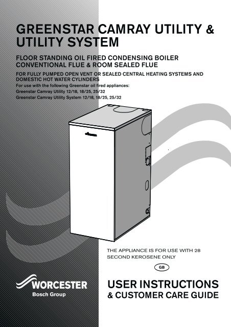 greenstar camray utility u0026amp; utility system - Worcester Bosch