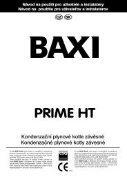 PRIME HT - Baxi