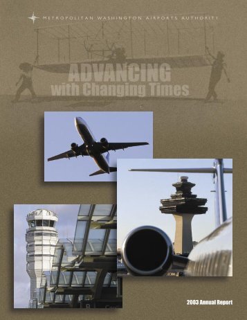 2003 Annual Report - Metropolitan Washington Airports Authority