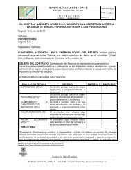 ContrataciÃ³n del Servicio de mantenimiento preventivo y correctivo ...