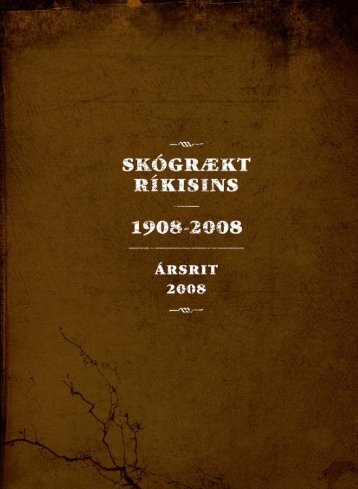 Ãrsrit SkÃ³grÃ¦ktar rÃ­kisins - SkÃ³grÃ¦kt rÃ­kisins