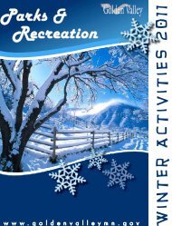 Winter 2011 Parks & Recreation Activities Catalog - City of Golden ...