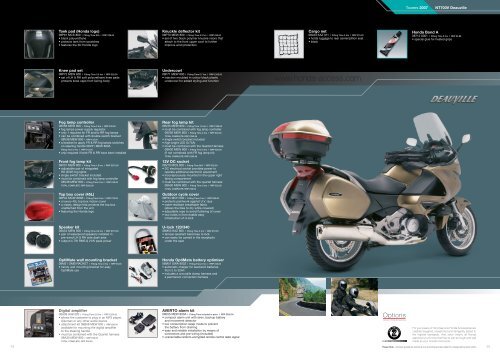 Accessories COMPLETE - Doble Motorcycles