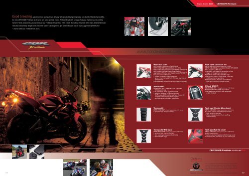 Accessories COMPLETE - Doble Motorcycles