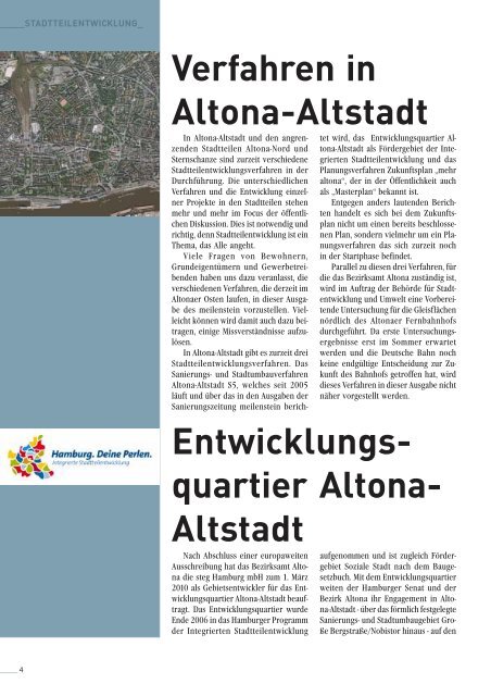 ALTONA-ALTSTADT: Vorstellung der laufenden Verfahren im ...