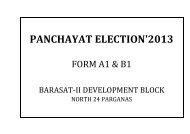 13. BARASAT-II FORM-A1 - North 24 Parganas