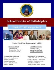 Academic Achievement - The School District of Philadelphia