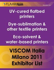 VISCOM Italia Milano 2011 Exhibitor List - large-format-printers.org