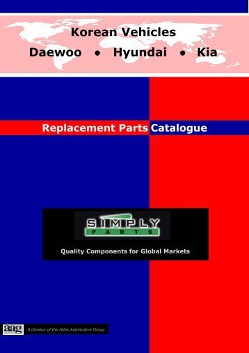 Korean Vehicles Daewoo Hyundai Kia - Simply-Parts