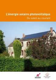 L'Ã©nergie solaire photovoltaÃ¯que - Du soleil au ... - Energie Wallonie