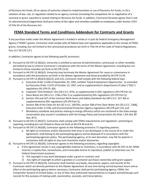 RFP - MRO Equipment & Supplies - Final - NCPA