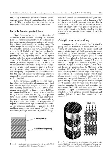 Distillation Column Internals/Configurations for Process ... - pierre