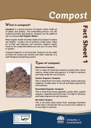 Compost fact sheet 1 - NSW Department of Primary Industries