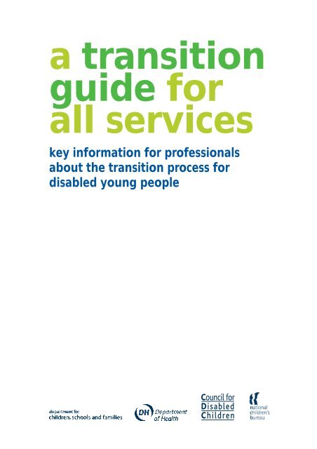 A Transition Guide for All Services - Transition Information Network