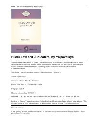 Hindu Law and Judicature, by YÃ¡jnavalkya - 912 Freedom Library