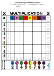 Use Numberball to fill in the blank chart - Teaching Ideas