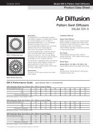 Pattern Swirl Diffusers - Air Diffusion