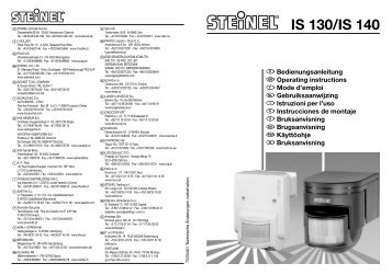 IS 130/IS 140 - Click-Licht.de