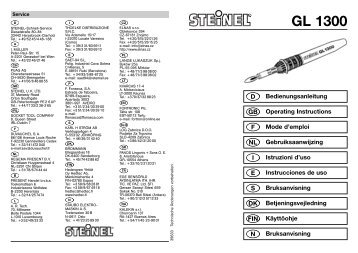 GL 1300 - Steinel