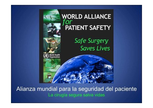 Alianza Mundial Por La Seguridad Del Paciente www.yumpu.com