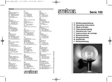 Serie 100 - Steinel