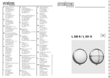 i L 330 S / L 331 S - Steinel