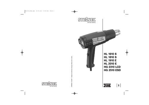 Ensemble pistolet à air chaud de 1500 watts Performance Plus par