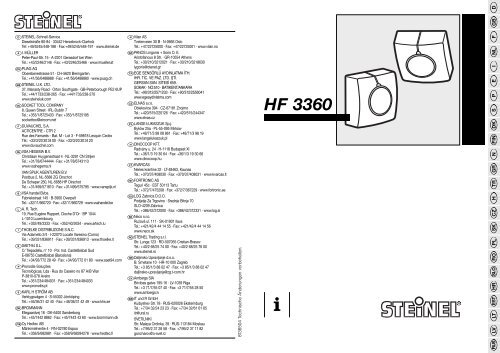 HF 3360 - Elfa