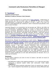 Commenti sulla Rivoluzione Petrolifera di Maugeri ... - ASPO Italia