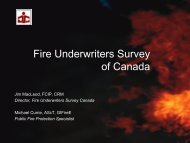 Fire Underwriters Survey Canada