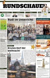 Rudi im Unterricht! - Rundschauer