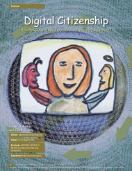 Subject: Appropriate technology use - Digital Citizenship