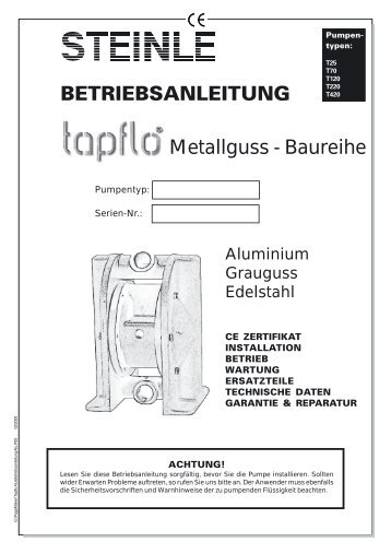 ersatzteile 4 - Steinle Industriepumpen GmbH