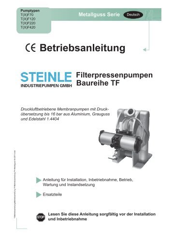 3. wartung - Steinle Industriepumpen GmbH