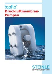 Druckluftmembran- Pumpen - Steinle Industriepumpen GmbH