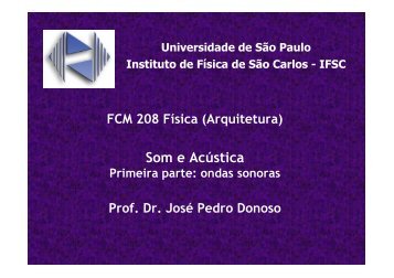 Som e Acustica - IFSC