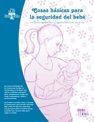 Guía Básica para la Seguridad del Bebé - Safe Kids Worldwide
