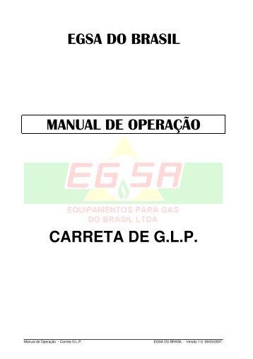 Carreta GLP - VER 1.0 - EGSA