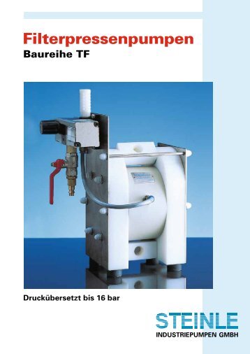 Antriebs- luftdruck (bar) - Steinle Industriepumpen GmbH