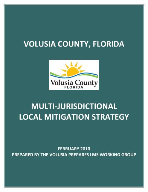 Local mitigation strategy (LMS) - Volusia County Government